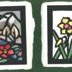 切り絵づくり四季シリーズ・冬 終了しました。ありがとうございました。